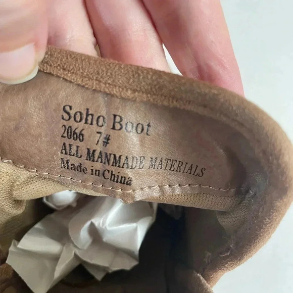 Seven7 Womens Soho Boots, Sand Size 7 GUC! - Picture 7 of 9